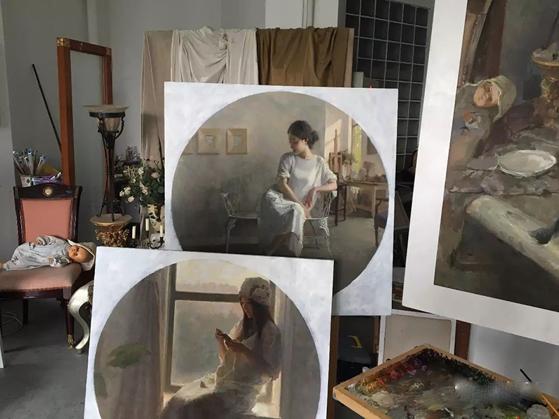 约几个画画朋友，享受艺术的美，一辈子