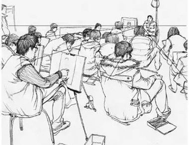 河南画室画好动态速写的技巧