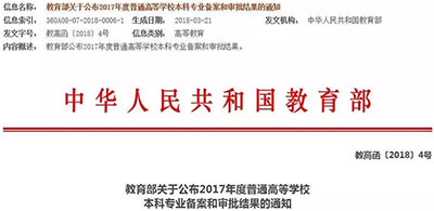 220多所院校新增艺术类专业，预计2019年开始招生！