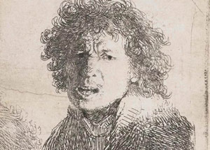 素描|伦勃朗铜版画作品高清 |人物