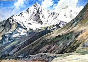 著名水彩画家作品欣赏