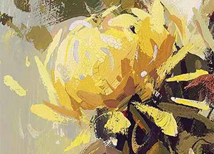 郑州画室笑笑美术兵团丨在色彩中如何绘画菊花