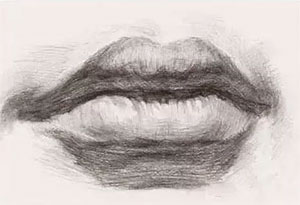 素描 | 人物嘴部的刻画，美术生知道吗