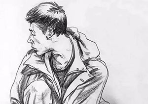 郑州美术培训_速写人体结构_速写局部技巧