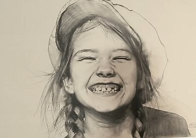 速写素描中橡皮不止能清除错误还能当笔用