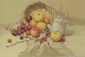 初学者容易掌握的色彩作画方法