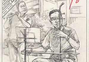 杭州万人模考高分速写卷