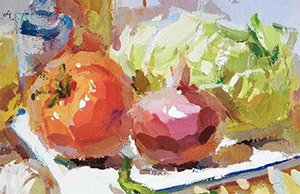 教你如何色彩作品添上点睛一笔的高光