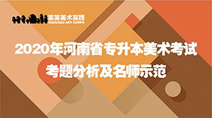 考题解密|央美名师为你分析示范2020专升本考题！