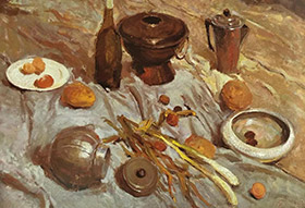 精选100幅央美附中色彩静物留校作品，经典永不过时！