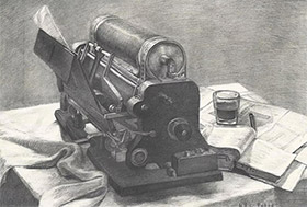 央美老素描，竟显素描的本质