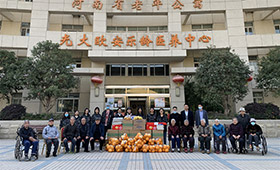 笑笑兵团&养老中心，重阳节爱心公益活动