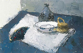 广州美术学院色彩静物作品欣赏