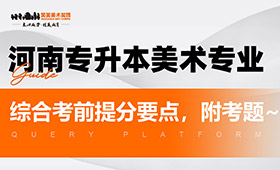 河南专升本美术专业综合考前提分要点，附往年考题~