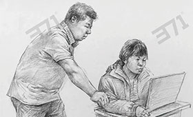 2023届河南省美术联考速写二模高分卷