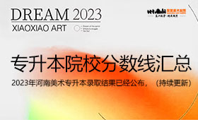 2023年河南专升本美术艺考类部分院校分数线汇总（持续更新）