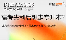 高考失利后想走专升本？美术专升本你先了解这些