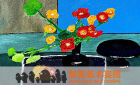 少儿美育 | 丙烯色彩，分割世界的颜色