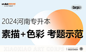 2024年河南省美术专升本统考考题示范