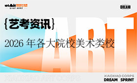 2026年各大院校美术类校考专业安排汇总