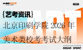 北京印刷学院2026年美术类校考考试大纲（附校考统考专业）