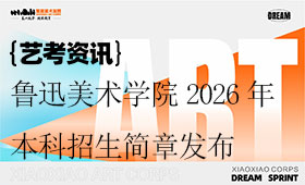 鲁迅美术学院2026年本科招生简章发布