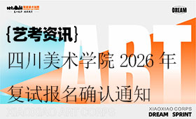 四川美术学院2026年本科招生复试报名确认通知