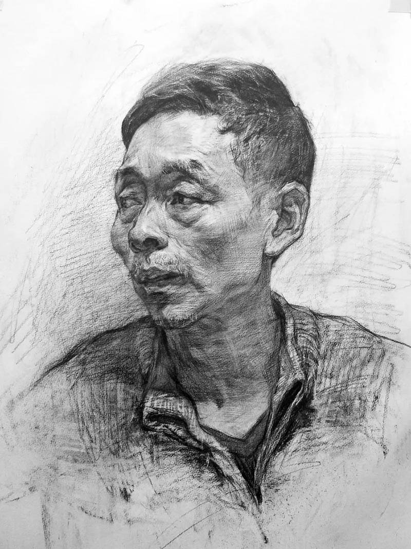 【笑直播】第七期素描张喜龙老师作品展示