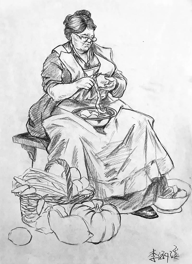 【笑评】第七期速写名师点评 【笑评】第七期速写名师点评