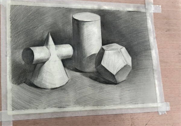 郑州画室——素描几何体