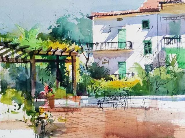 印度水彩画家普拉塔普 印度水彩画家普拉塔普