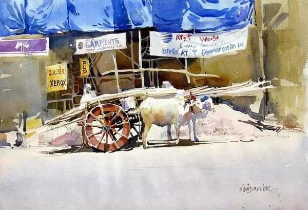 水彩画家普拉塔普作品 水彩画家普拉塔普作品