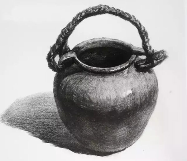陶罐临摹范本11 陶罐临摹范本11