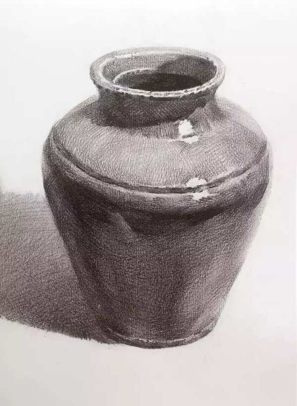陶罐临摹范本6 陶罐临摹范本6