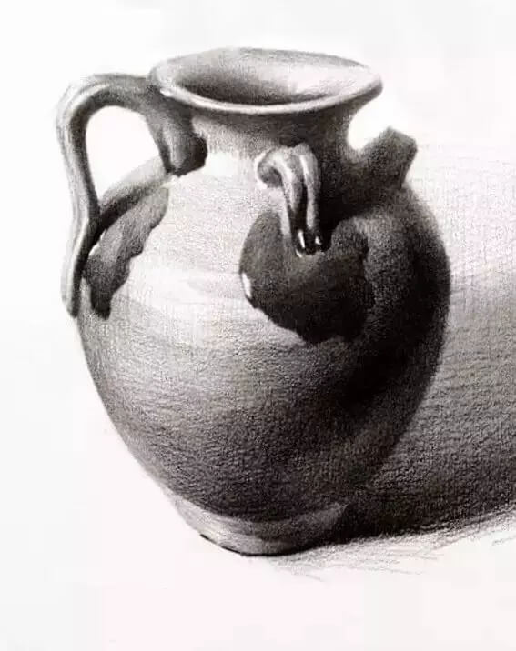 陶罐临摹范本9 陶罐临摹范本9