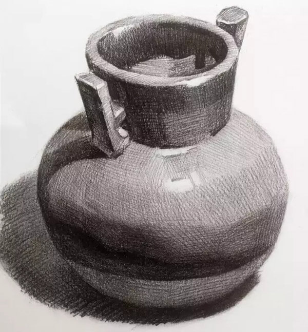 陶罐临摹范本3 陶罐临摹范本3