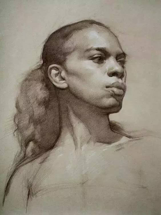 如何处理脸部黑白灰关系