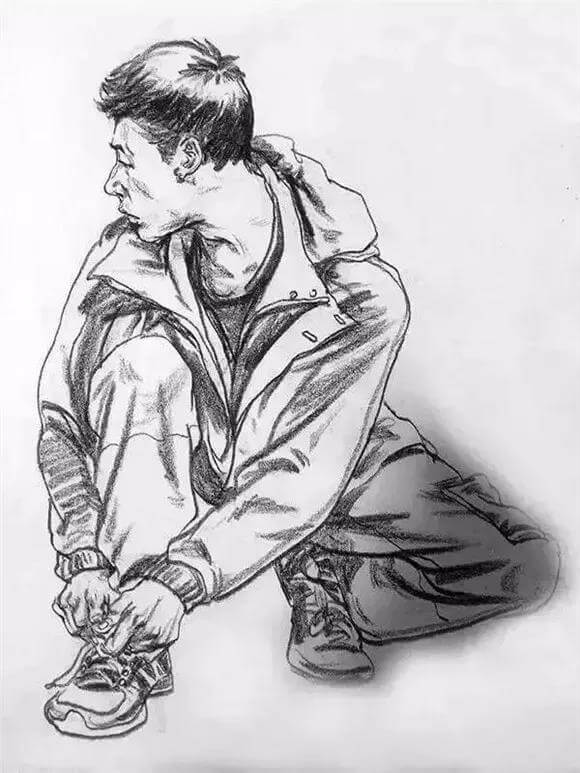 郑州画室的速写临摹素材