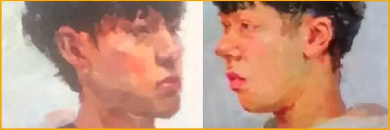 色彩的考题是半身带手