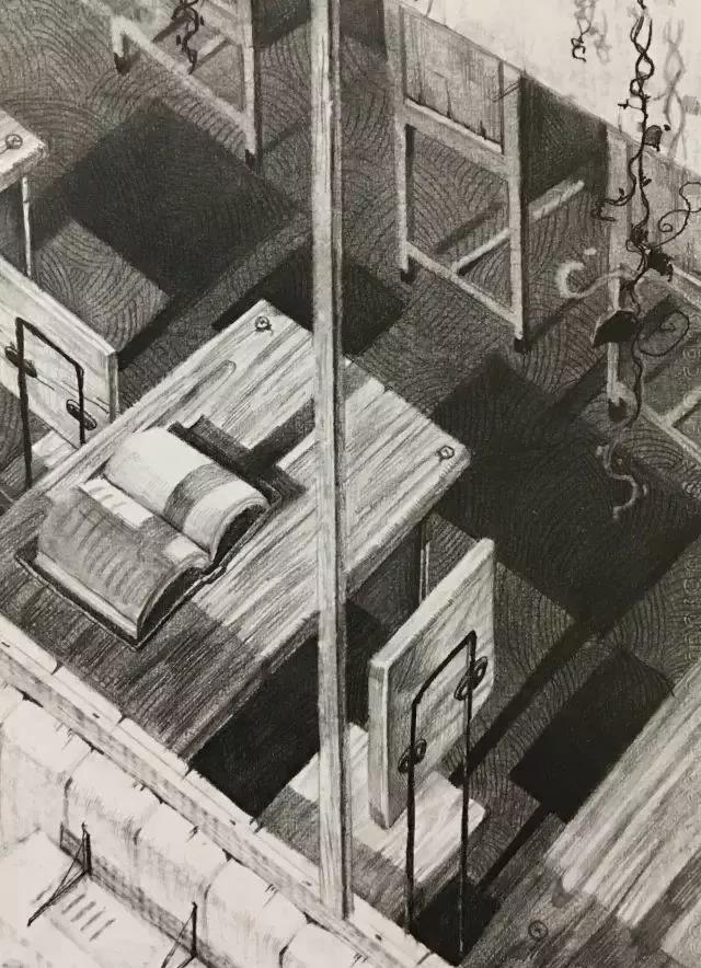 清华美院设计素描作品8