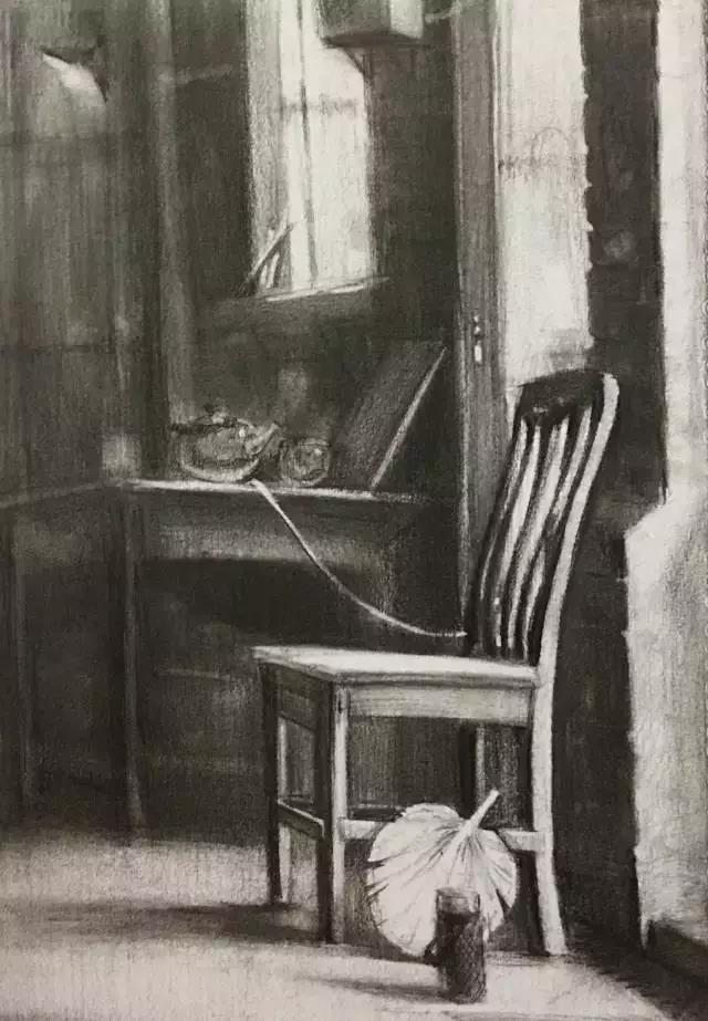 清华美院设计素描作品16