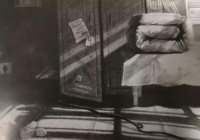 清华美院设计素描高分卷21