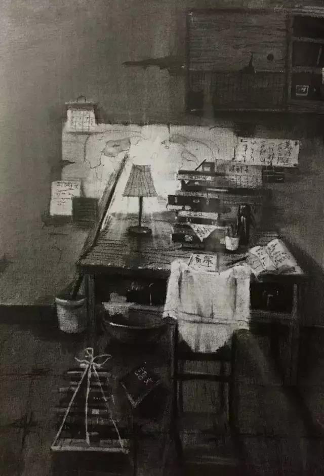 清华美院设计素描高分卷24