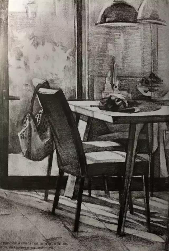 清华美院设计素描高分卷27