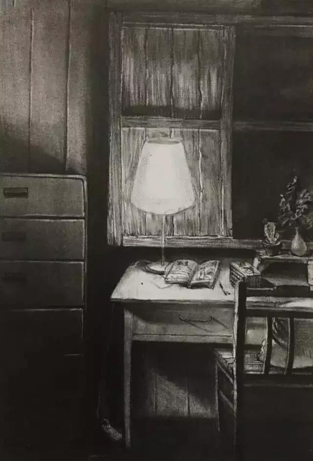 清华美院设计素描高分卷26