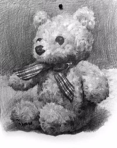 郑州画室素描毛绒玩具技巧 郑州画室素描毛绒玩具技巧