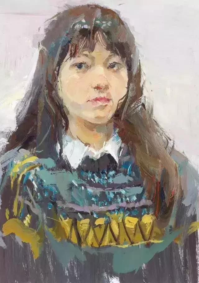 郑州画室色彩人物头像技巧
