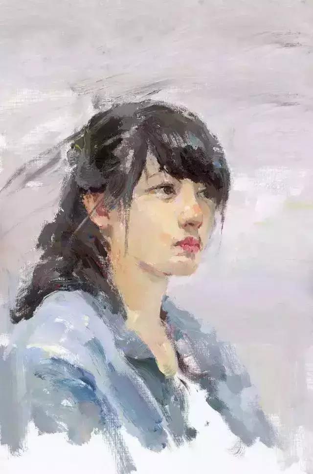 河南画室色彩人物头像