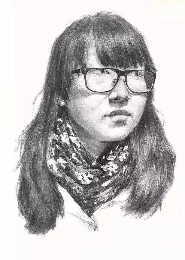 找素描高光点的位置