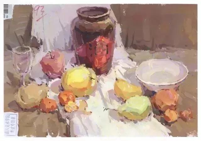 郑州画室_四川美术学院色彩高分卷讲解